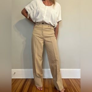 NWT TAGS ZARA WIDE LEG TROUSERS/PANTS